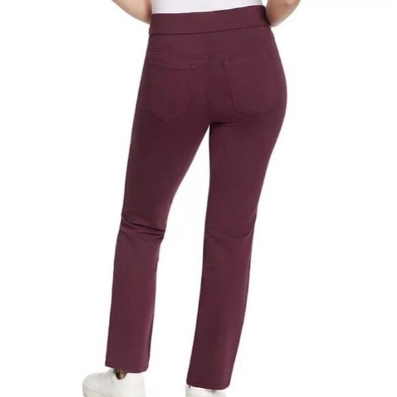 Nine West Women's Jeans 4 Heidi Pull On Denim Pant Jeans Plum Purple Size 4 - Picture 3 of 9